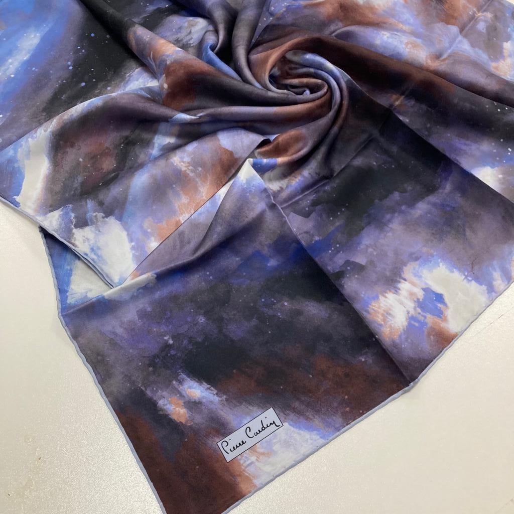 Pierre Cardin Renkli Tivil İpek Eşarp 7955438-922