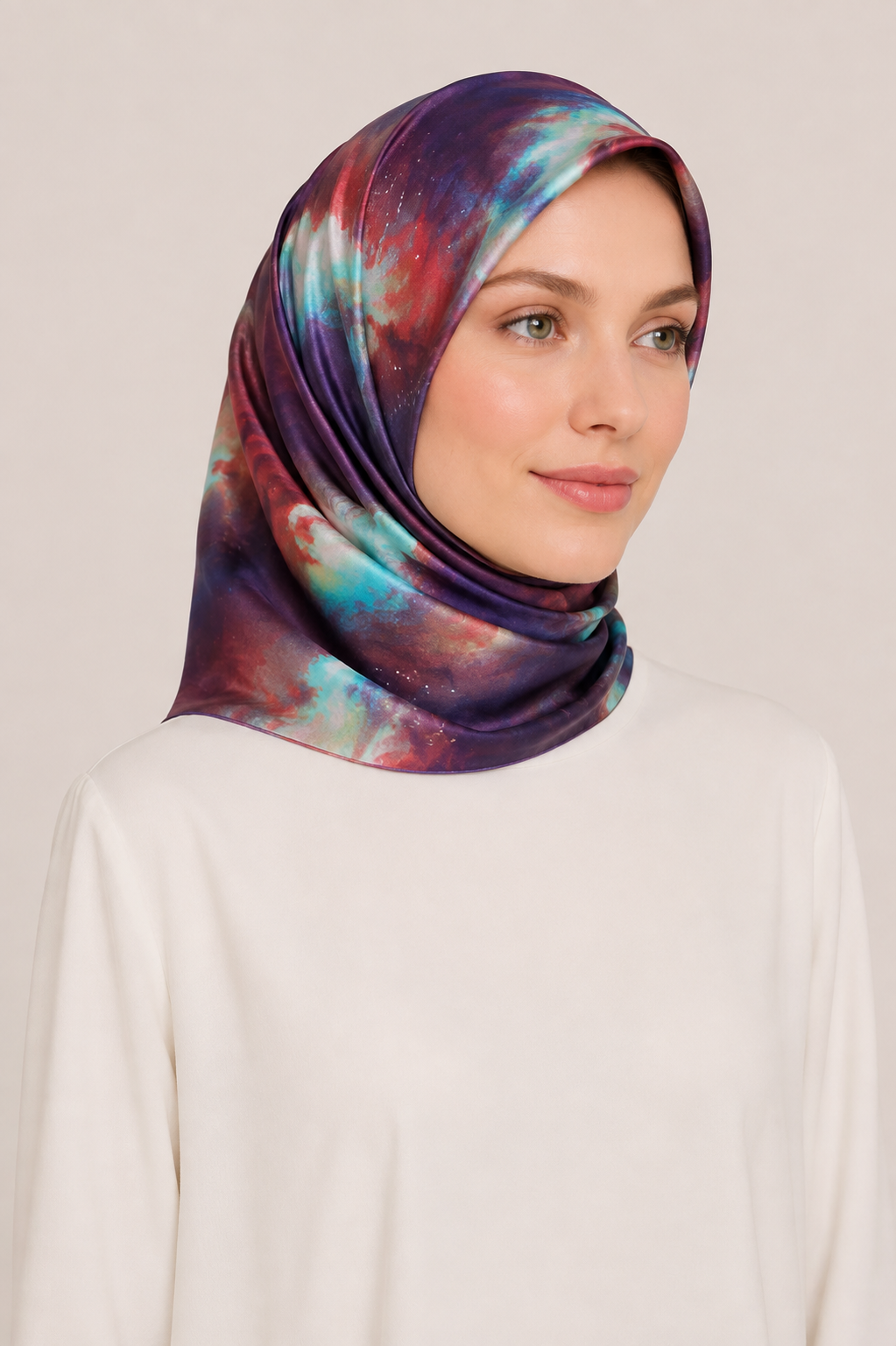 Pierre Cardin Renkli Tivil İpek Eşarp IST 7955438 - 992