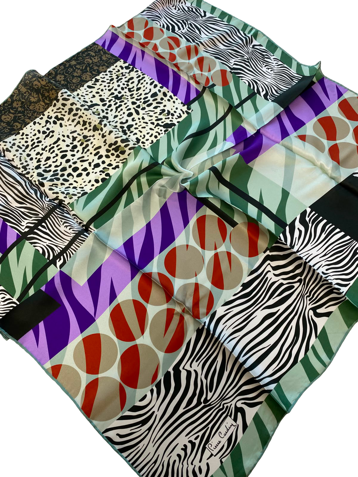 Pierre Cardin Satin Silk Scarf 30183