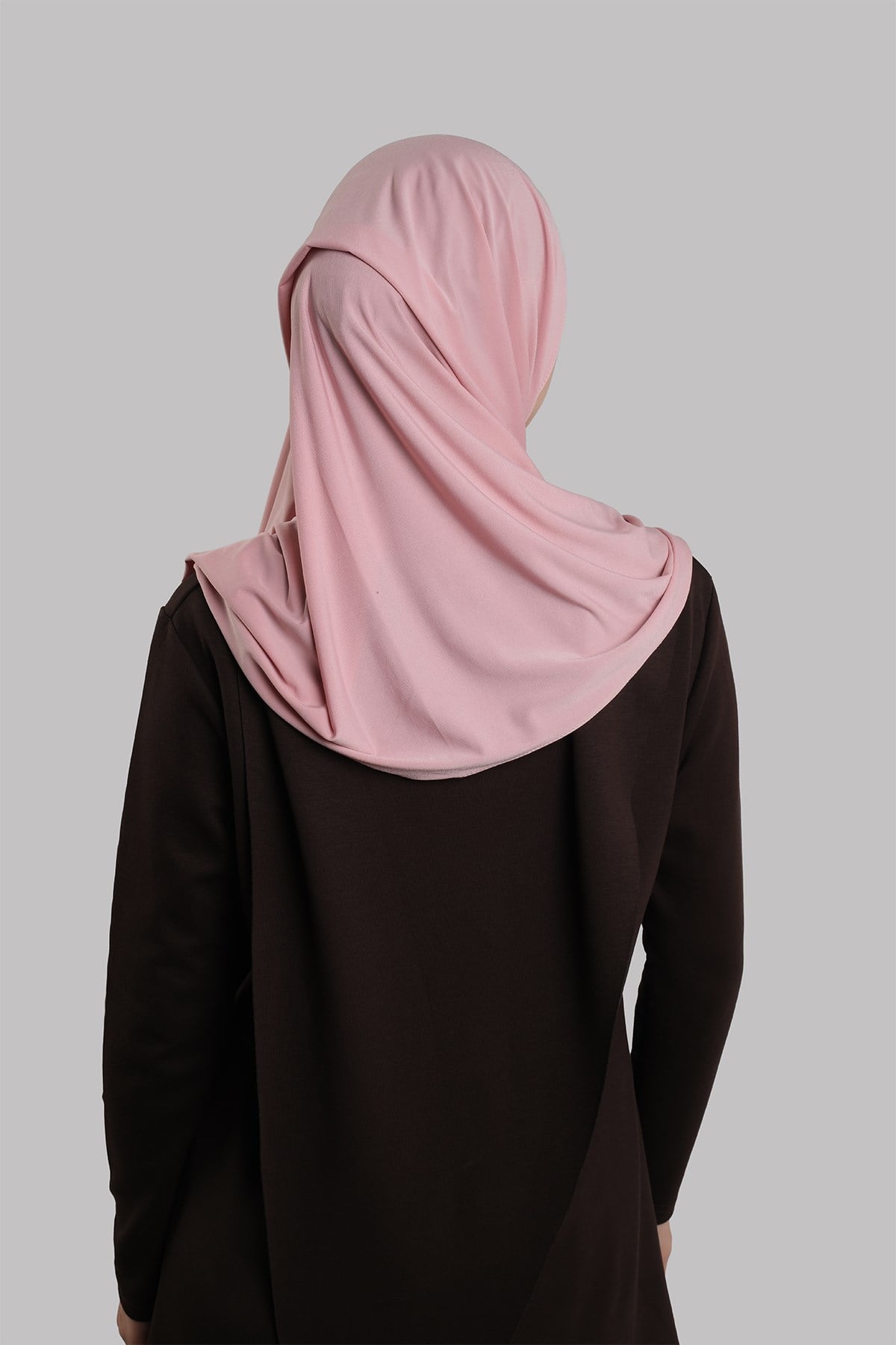 Pudra Düz Klasik Şal Dikişli Premium Jersey Sade 202129_06