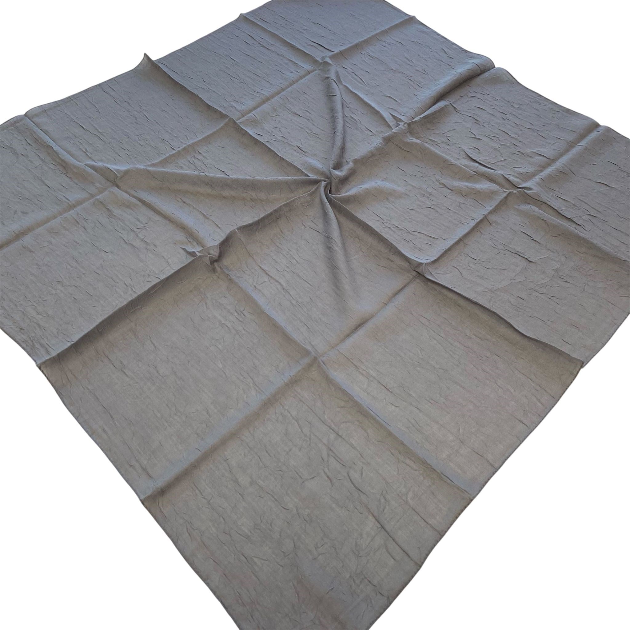 Shawl Secret Dört Mevsim Bambu Eşarp Gri 55375