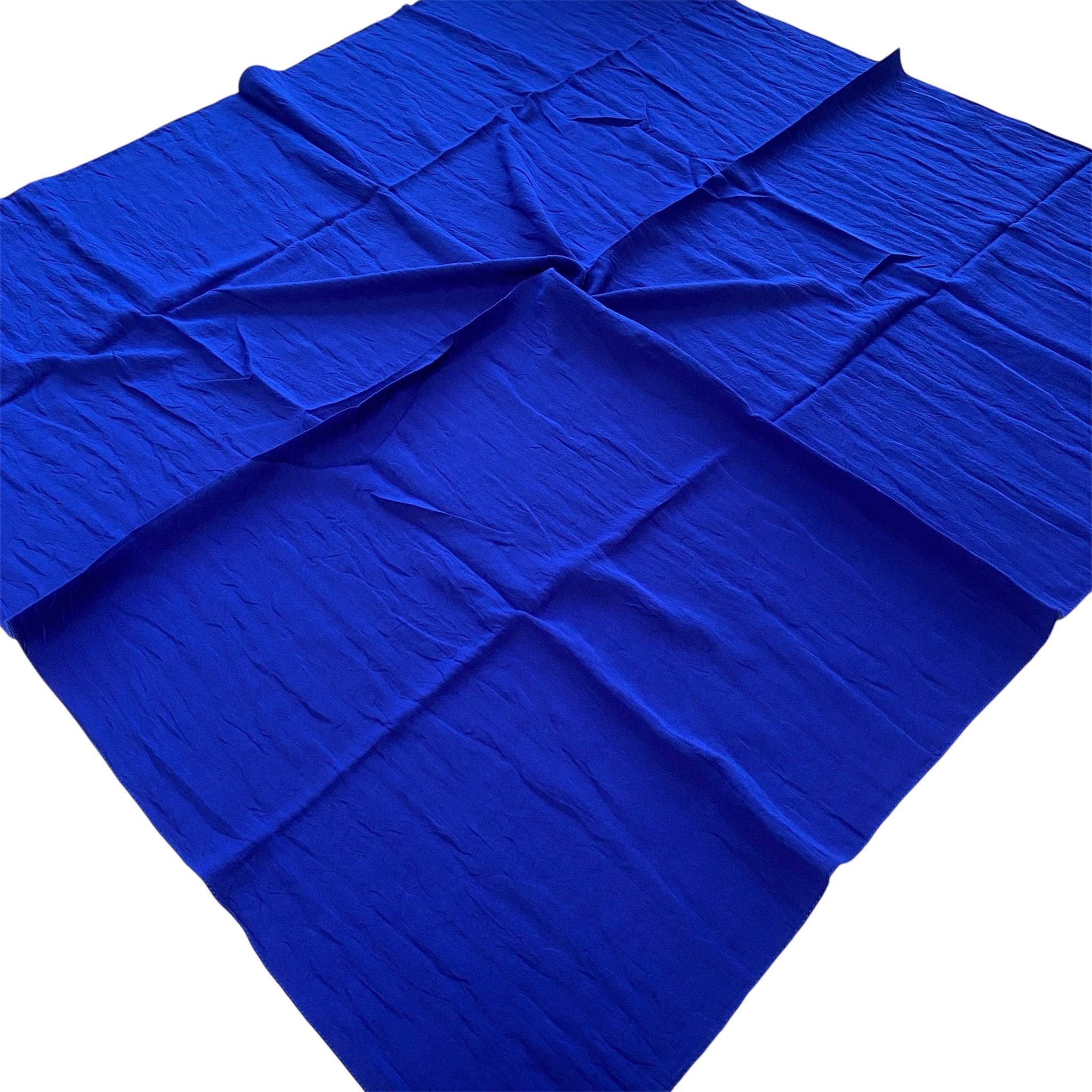 Shawl Secret Dört Mevsim Bambu Eşarp Saks Mavisi 55373
