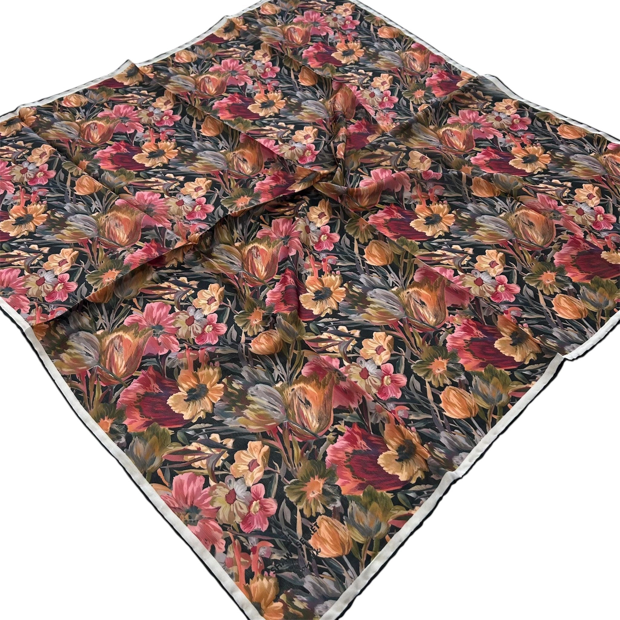 Shawl Secret Loi Silk İpeksi Eşarp Siyah  54175
