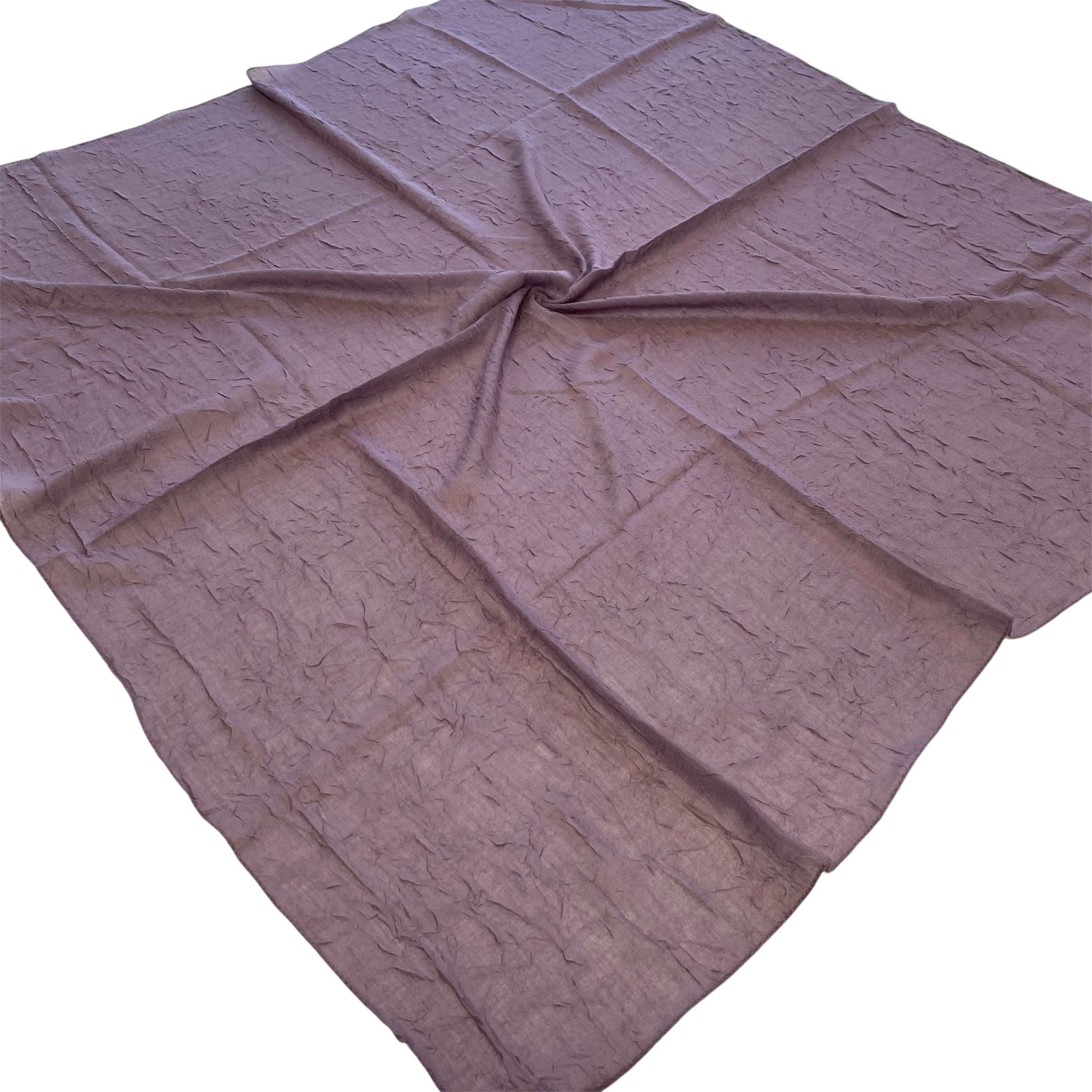 Shawl Secret Yazlık Kraş Eşarp Eflatun 55102