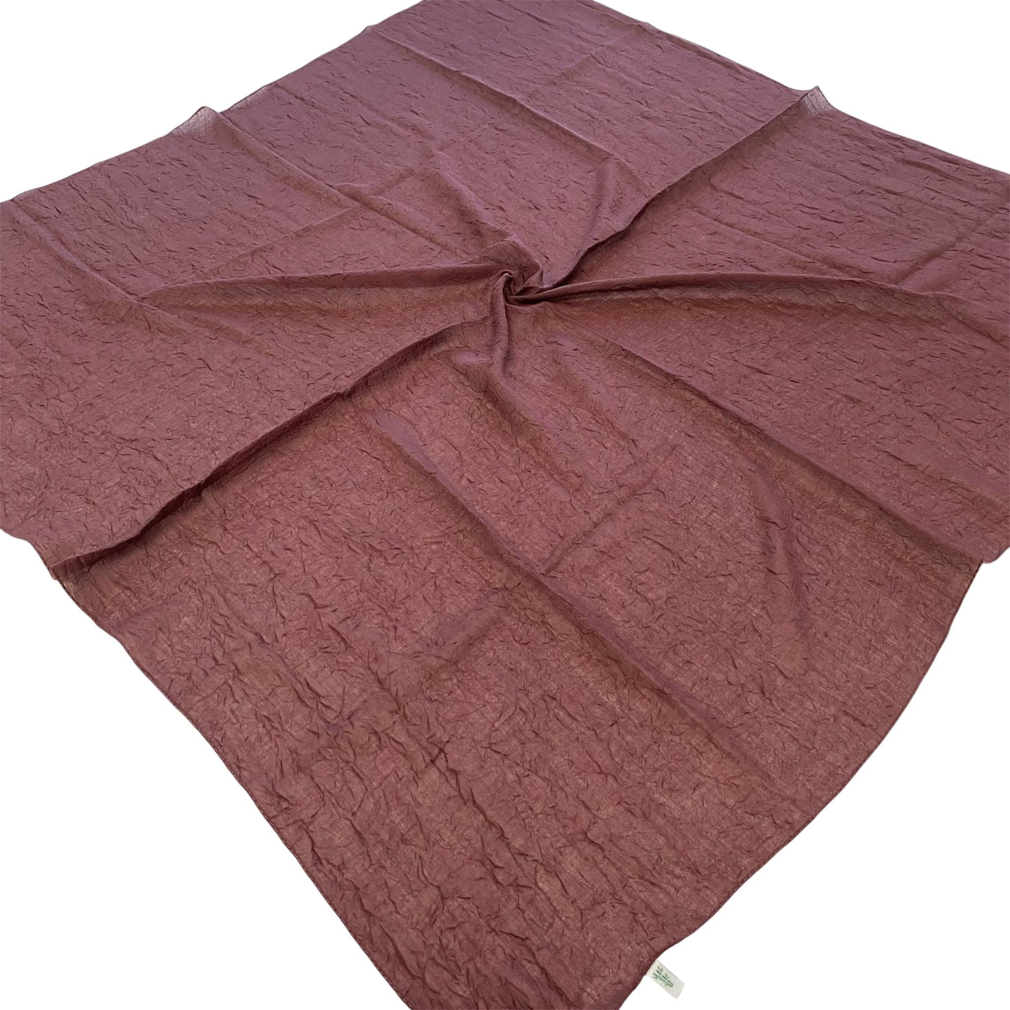 Shawl Secret Yazlık Kraş Eşarp Mürdüm 55080