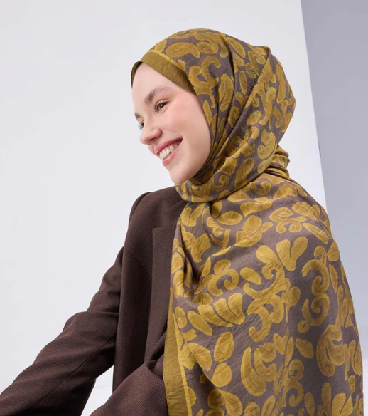 Silk Home Mayda Şal IST 81001.08 Yağ Yeşil