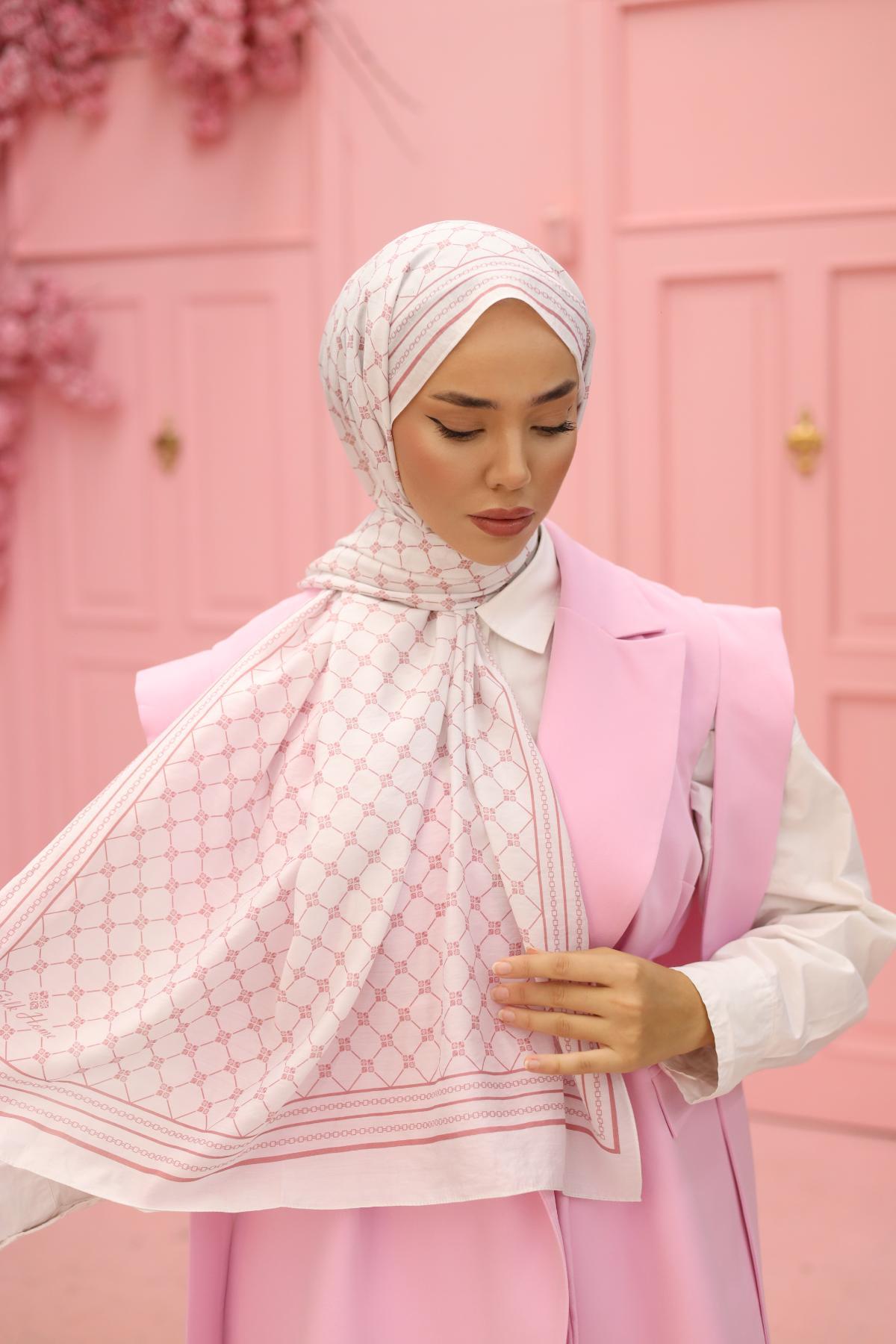 Silk Home Olinda Şal 49005-31 Ekru, Soğan Kabuğu