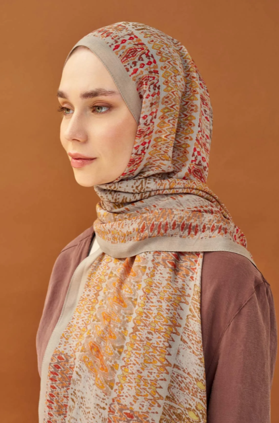 Silk Home Riva Şal Tencel Terra Vizon