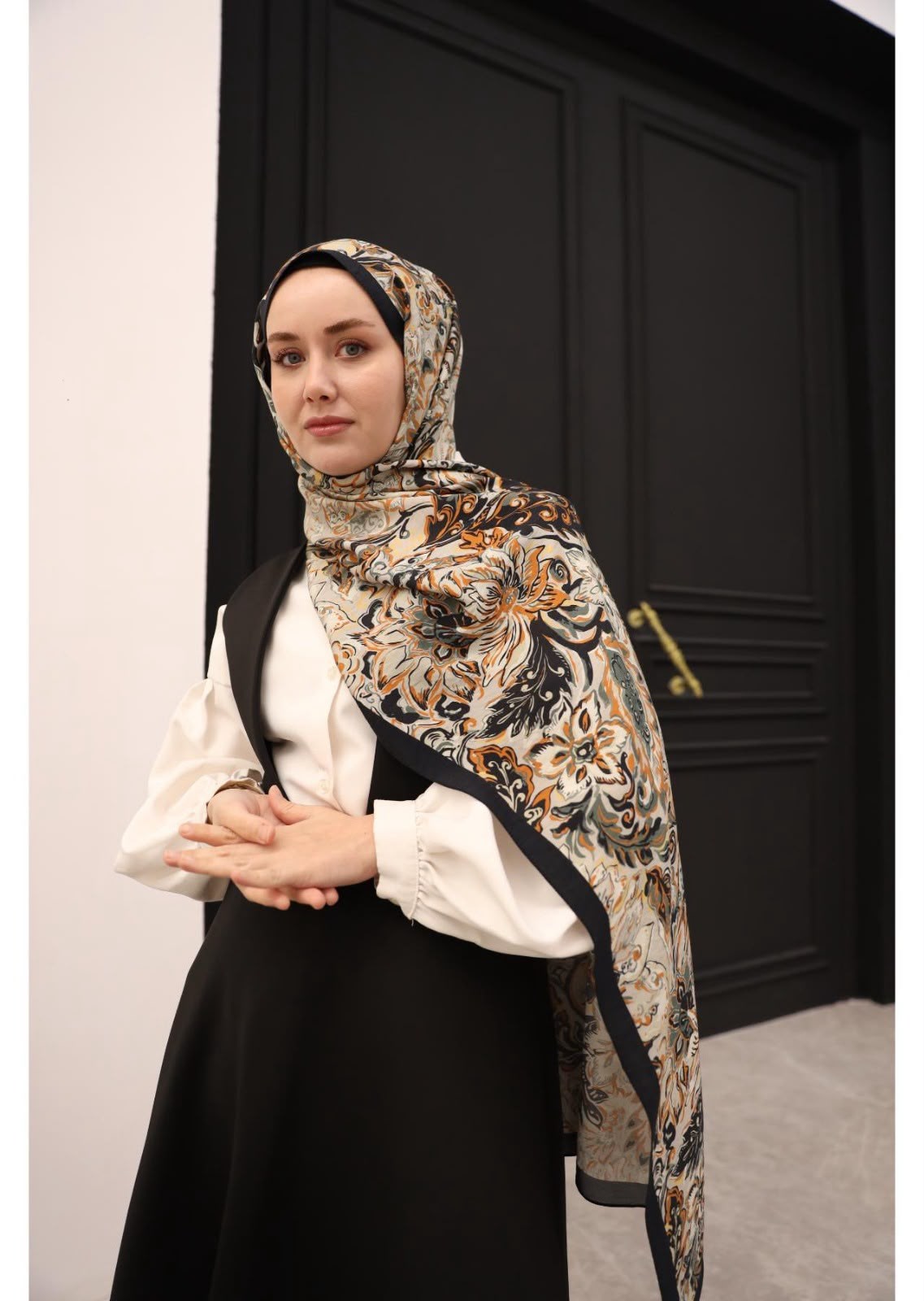 Silk Home Siyan Vizon Mayda Şal