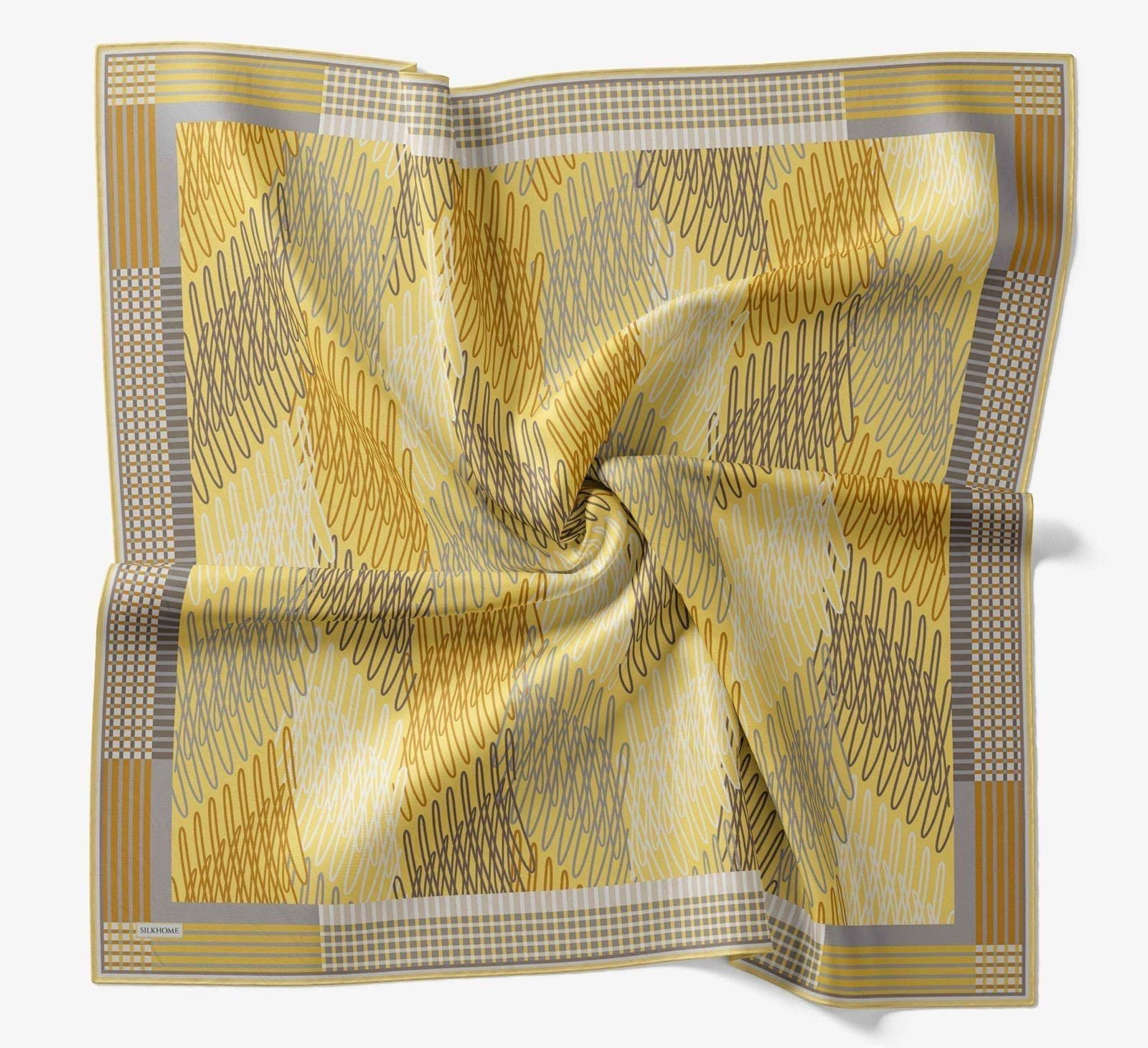 Silk Home Soft Eşarp Çizgi Desenli
