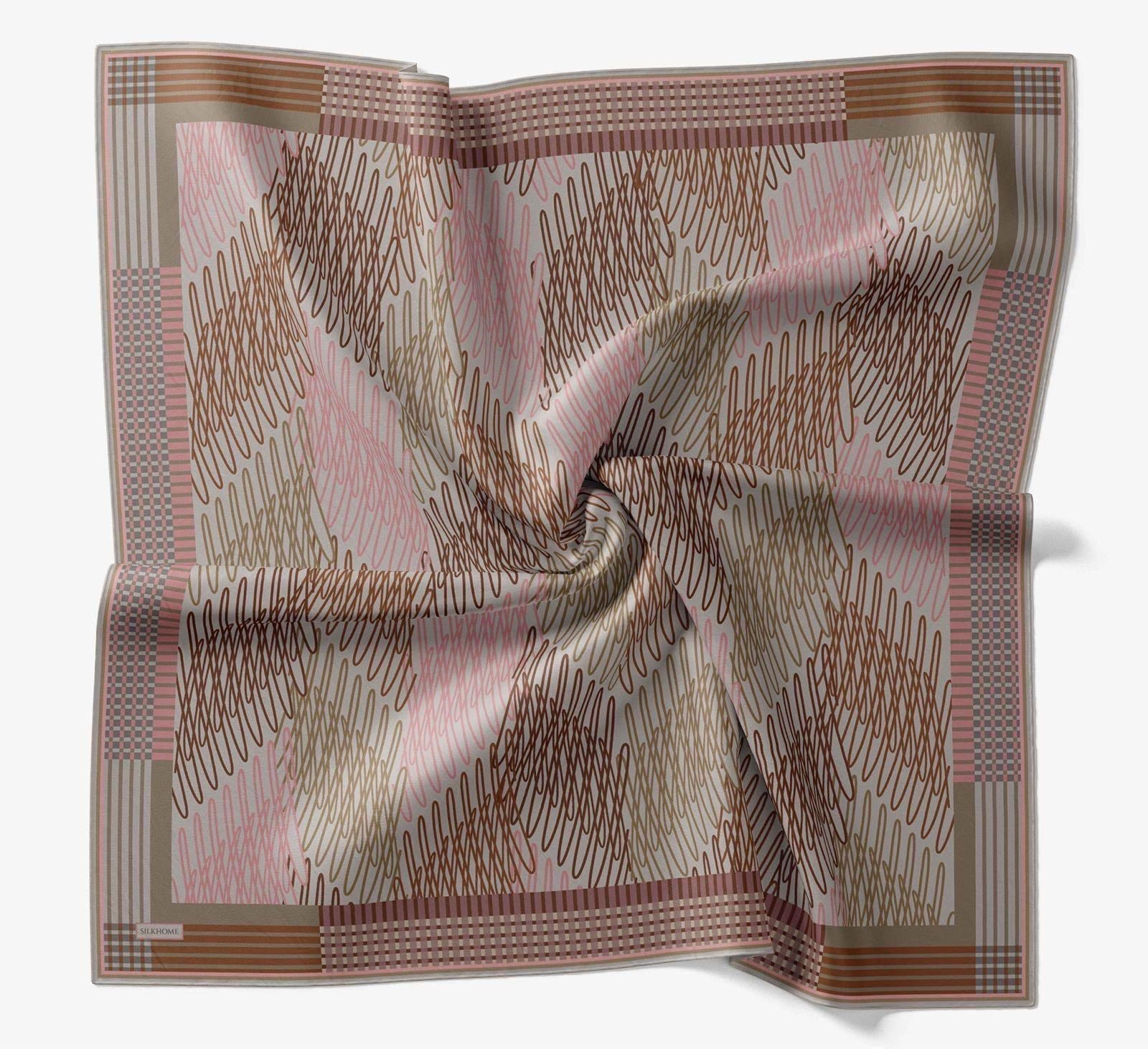 Silk Home Soft Eşarp Çizgi Desenli