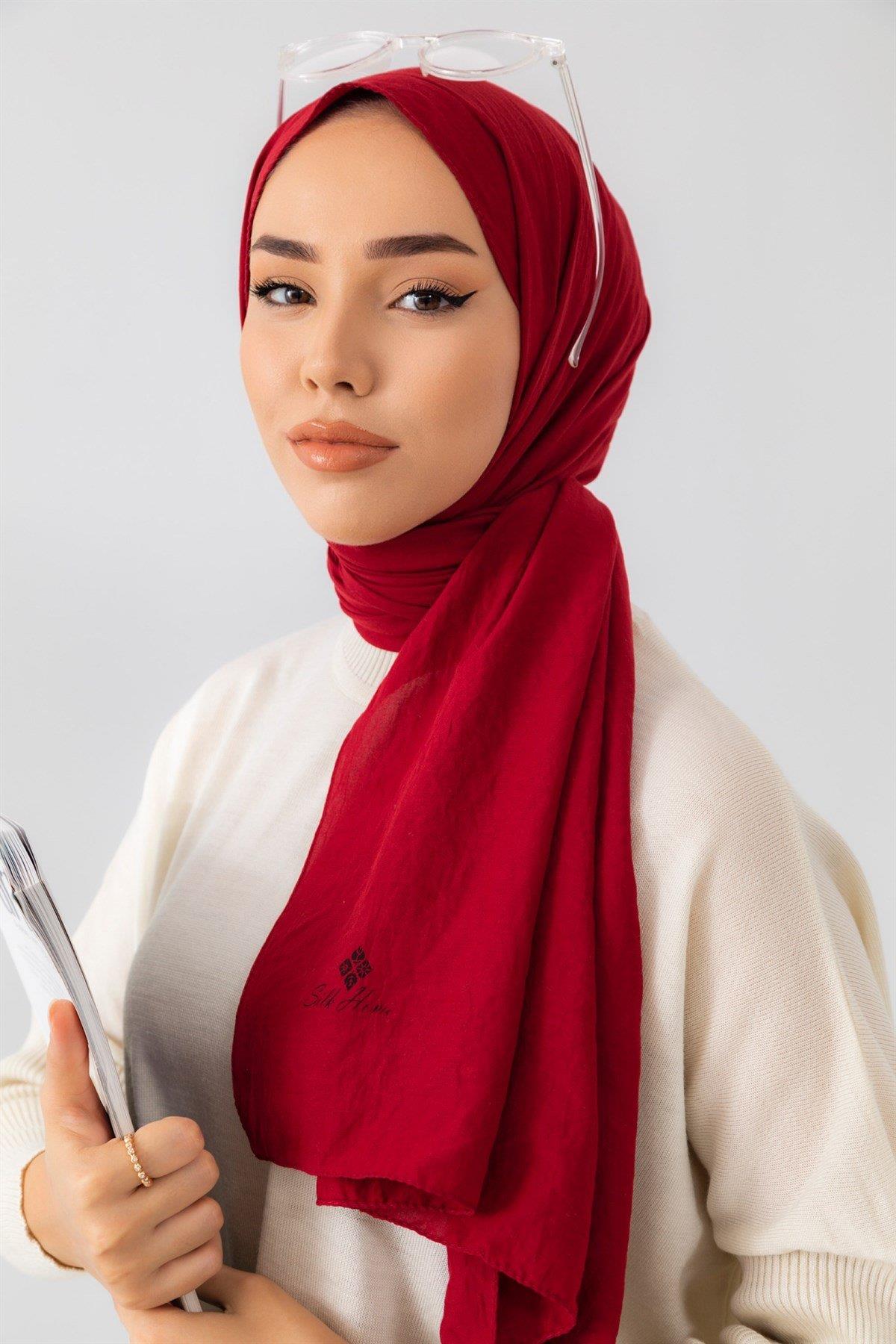 Silk Home Tensel Aerobin Şal 36810 Bordo