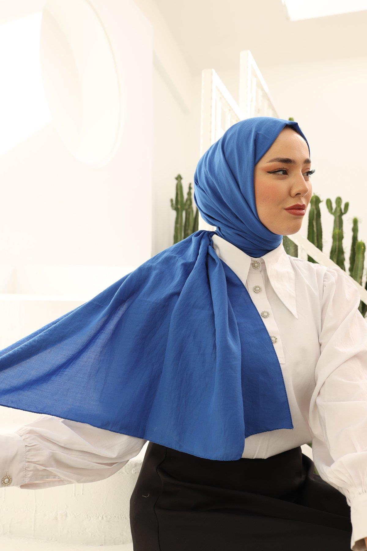 Silk Home Tensel Aerobin Şal 36814 Mavi