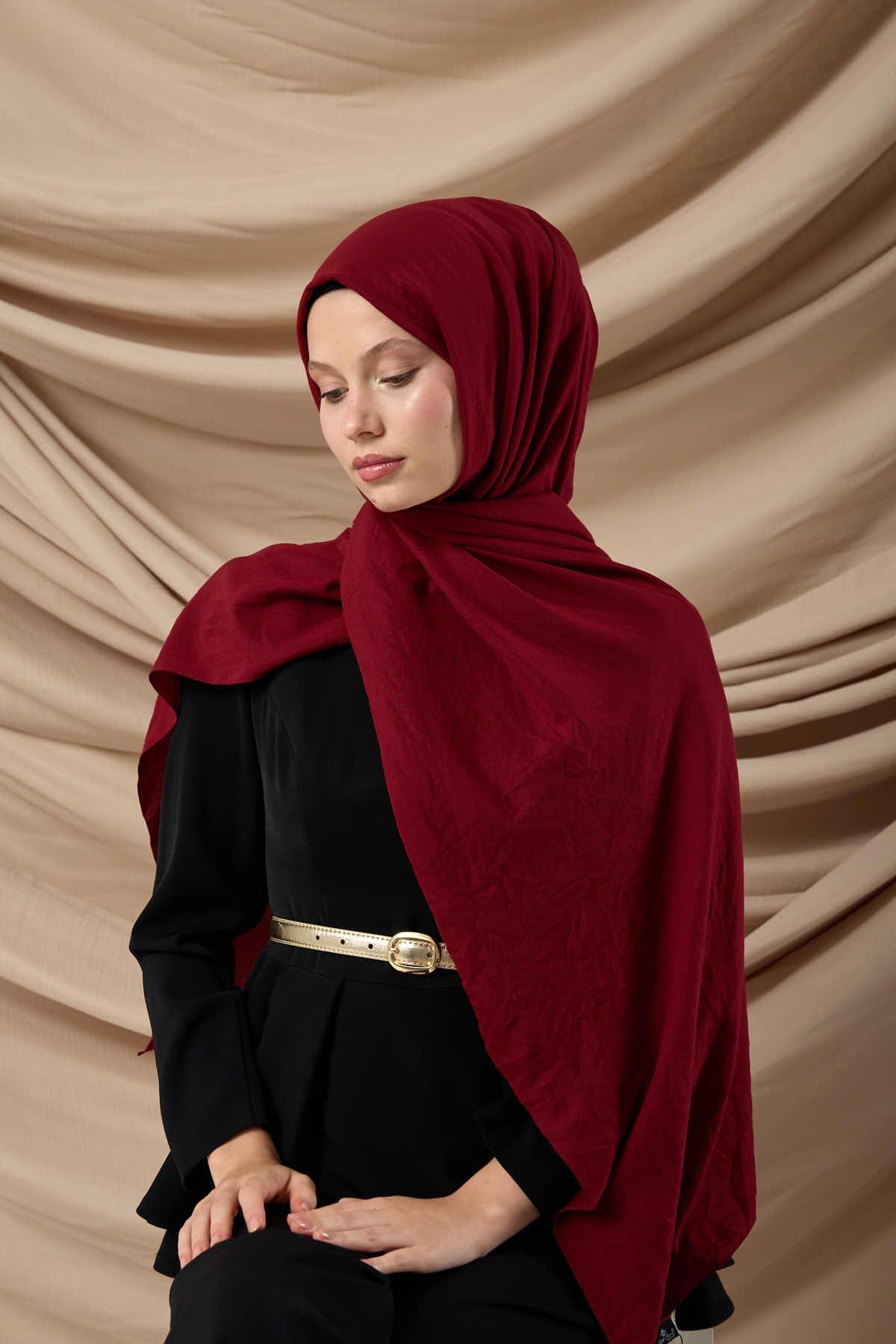 Silk Home Tensel Şal IST 67001-01 Bordo