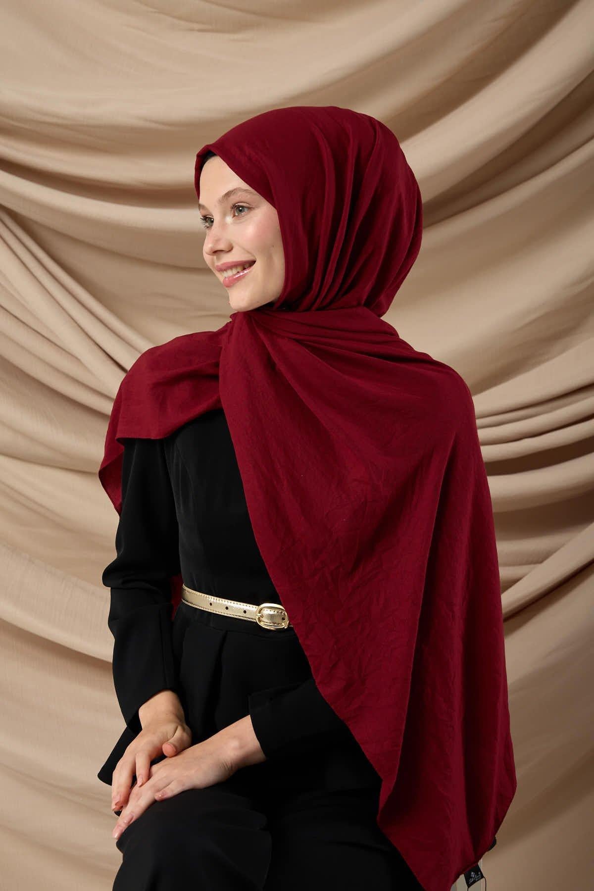 Silk Home Tensel Şal IST 67001-01 Bordo