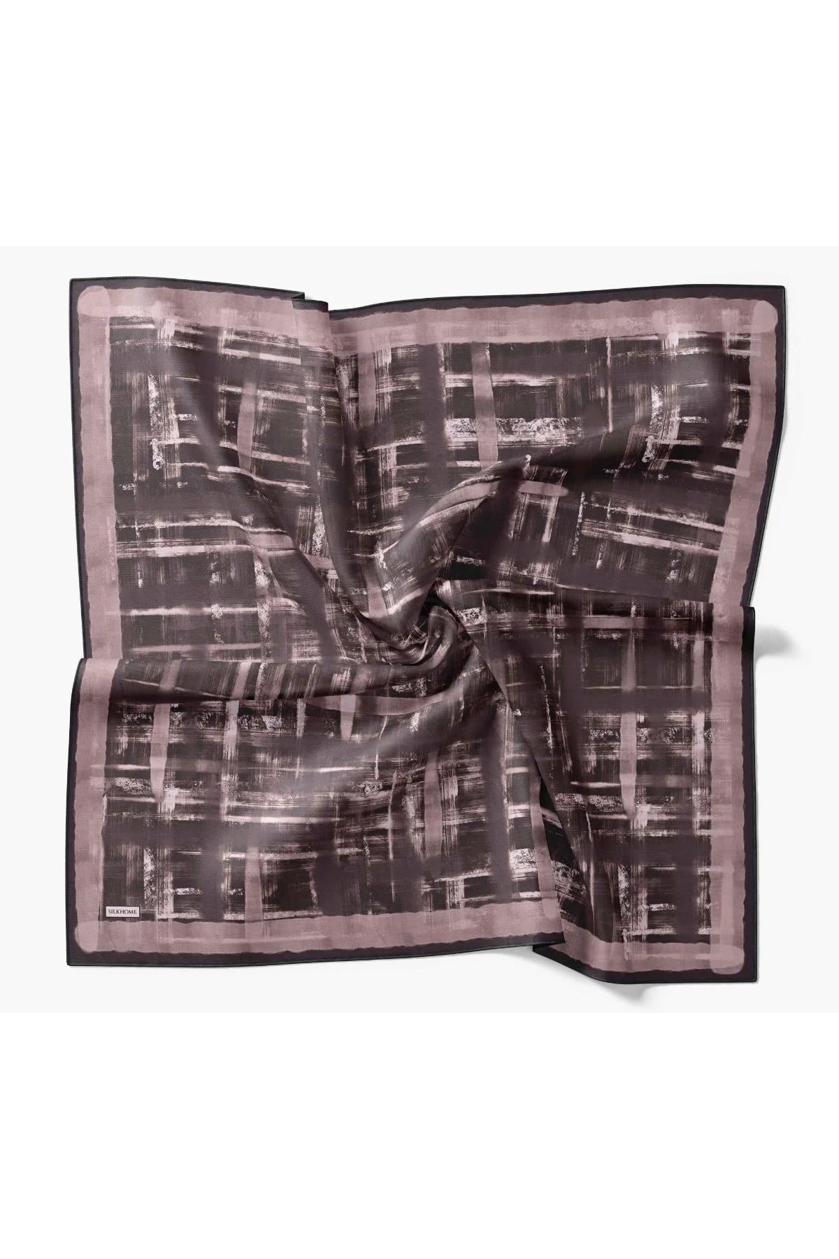 Silk Home Tivil İpek Eşarp 11527 - 18 Vizon Batik Desen 