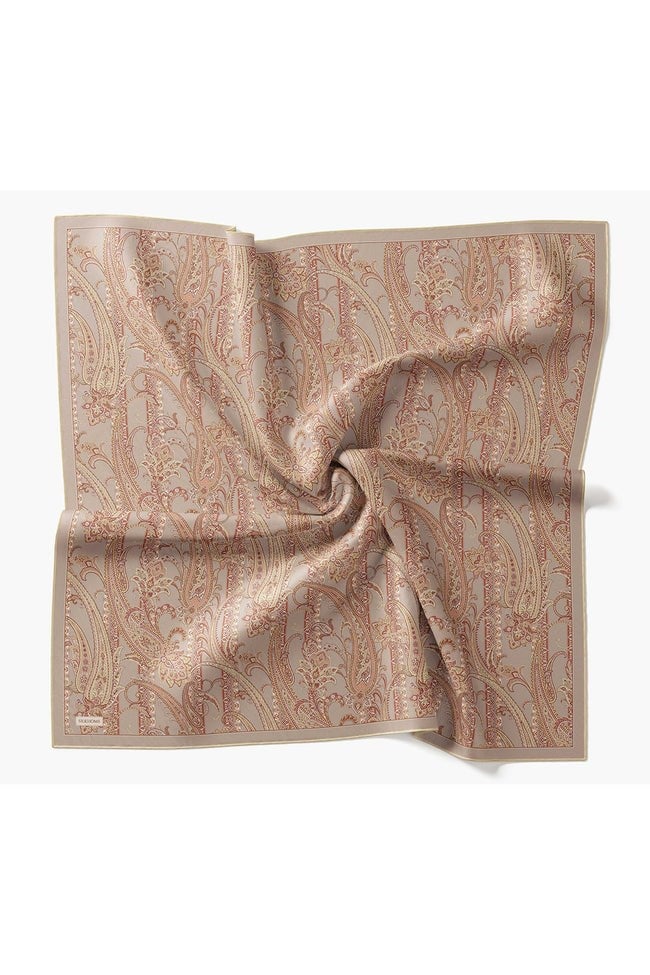 Silk Home Tivil İpek Eşarp Ottoman Paisley Gri