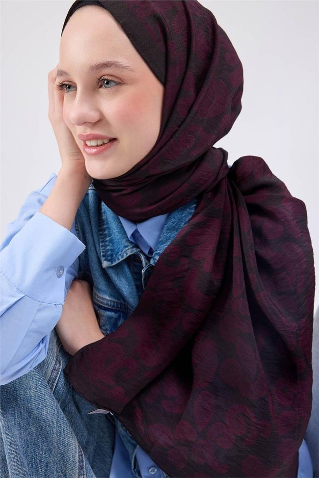 Silk Home Urban Hours Harmony Siyah Mayda Şal