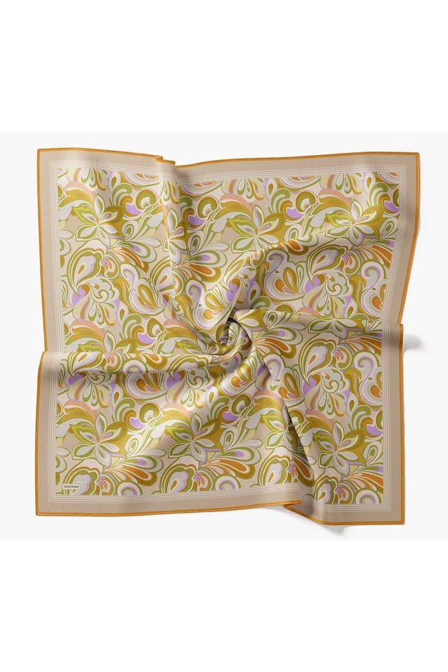 Silk Home Velora Eşarp Aura Floral Yeşil