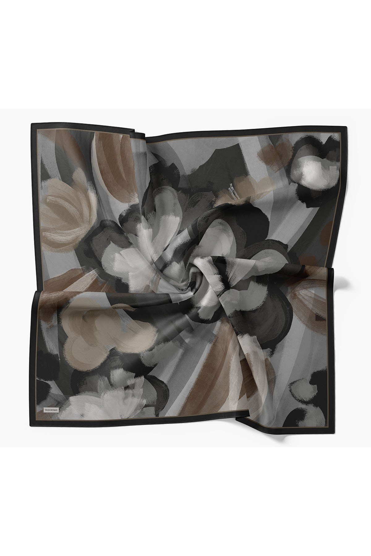 Silk Home Velora Eşarp Watercolor Lacivert