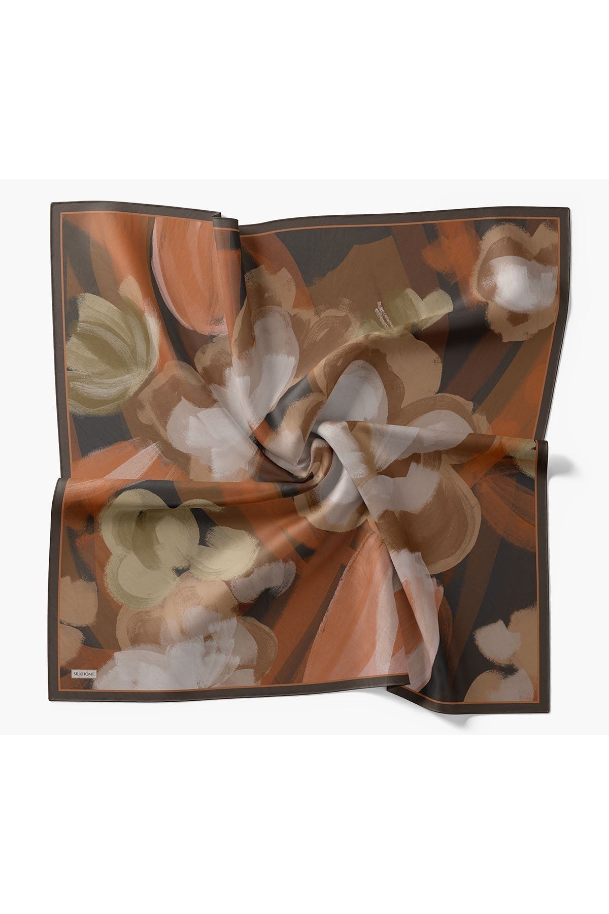 Silk Home Velora Eşarp Watercolor Turuncu