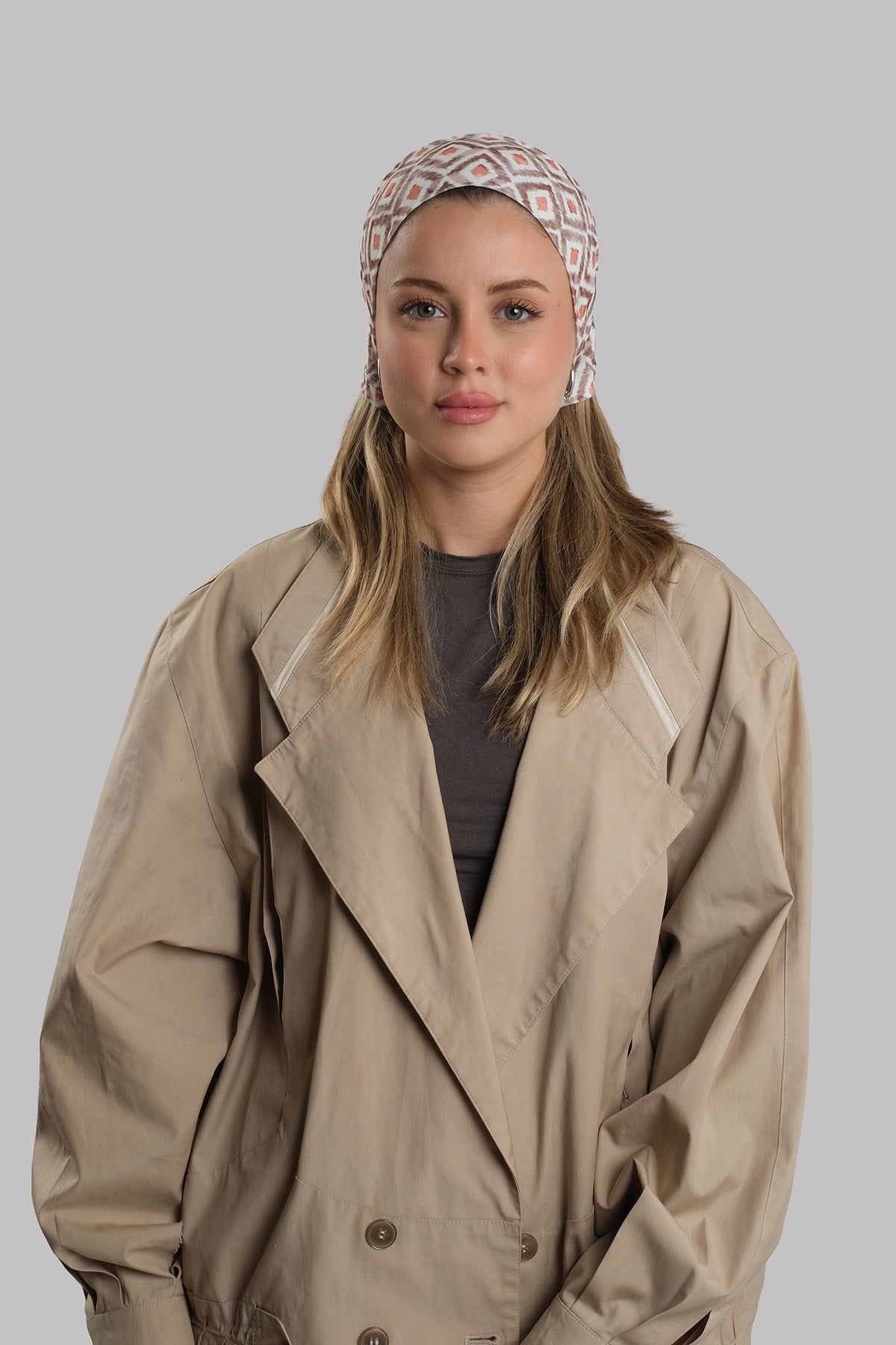 Vizon Pratik Hazır Geçmeli Buff Bandana Sandy Desenli Boru Bone 2417_10