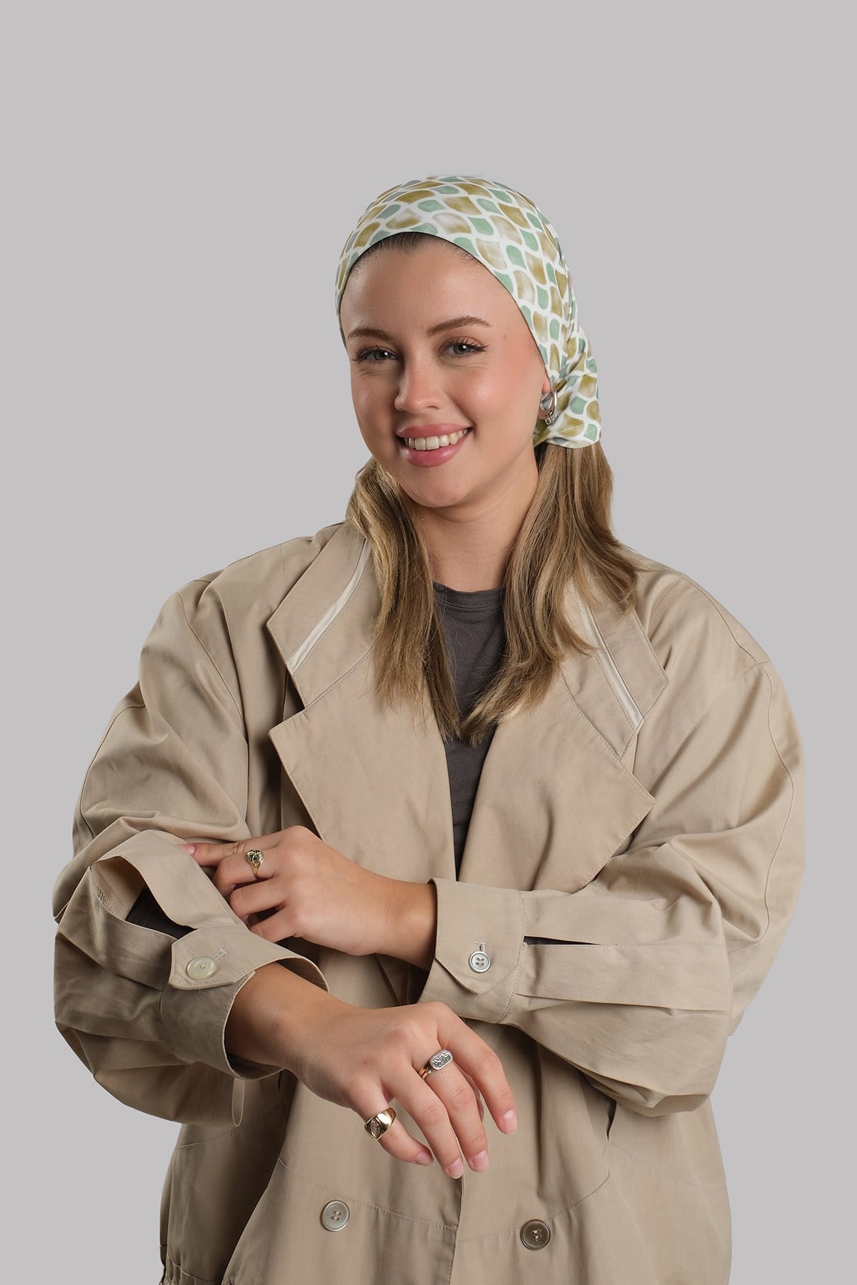 Yağ yeşili Pratik Hazır Geçmeli Buff Bandana Sandy Desenli Boru Bone 2419_36