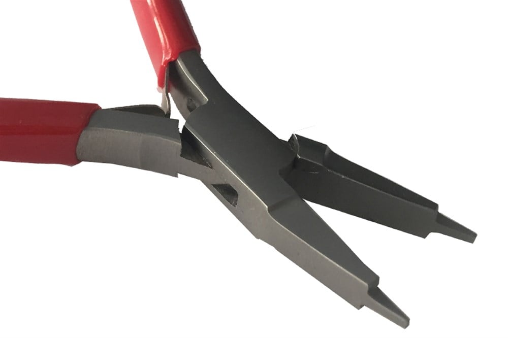 PLR 25 İki Ağzı İnce Kare Pense 1,5 mm 12cm