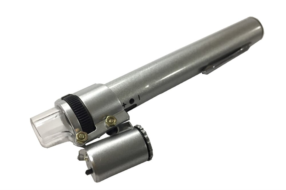 MG10085-9 Mikroskop Tip Büyüteç 100X-Alüminyum Gövde-PRC