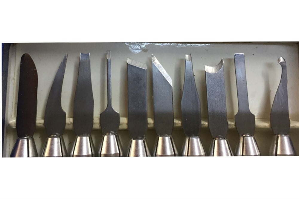 Mum Dizayn Bıçak Seti-Alüminyum Saplı-10lu-YBSAM