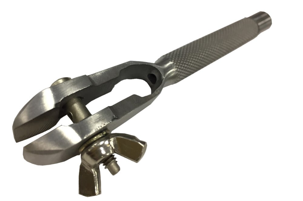 SIV-Yandan Vidalı Mini El Mengenesi-Metalik-Dar Dişsiz