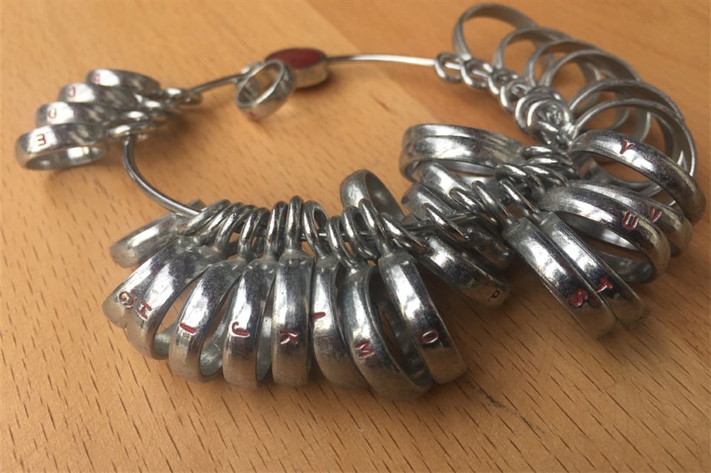 CTS-683 İngiliz Halka Ölçü-Halfround- (A-Z +6)