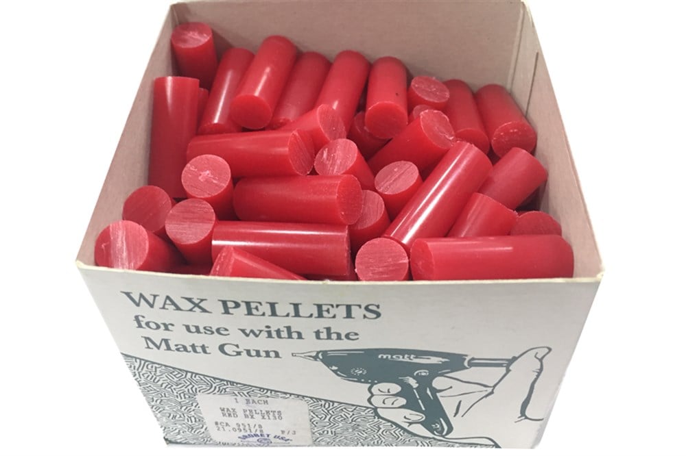 CA-951/8 Matt Pellet Mum-Kırmızı-Mum Tabancası Mumu