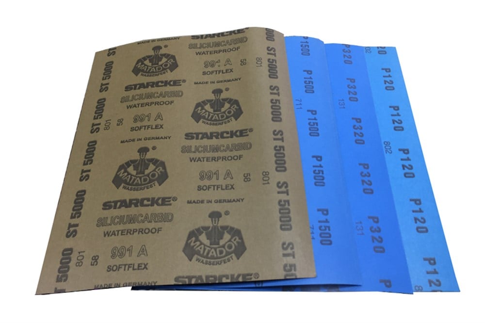 Starcke Kağıt Zımpara 80-5000 Kum Aluminyum Oksit