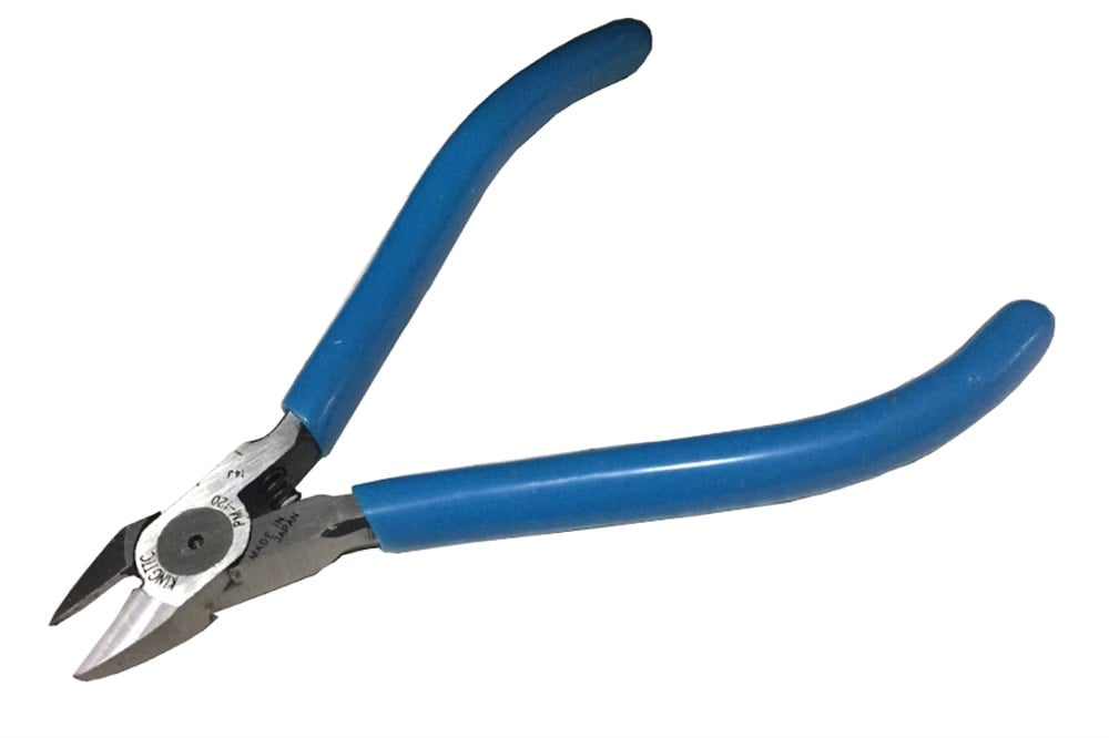 PM-120 Yan Keski-Mavi PVC Saplı-PRC