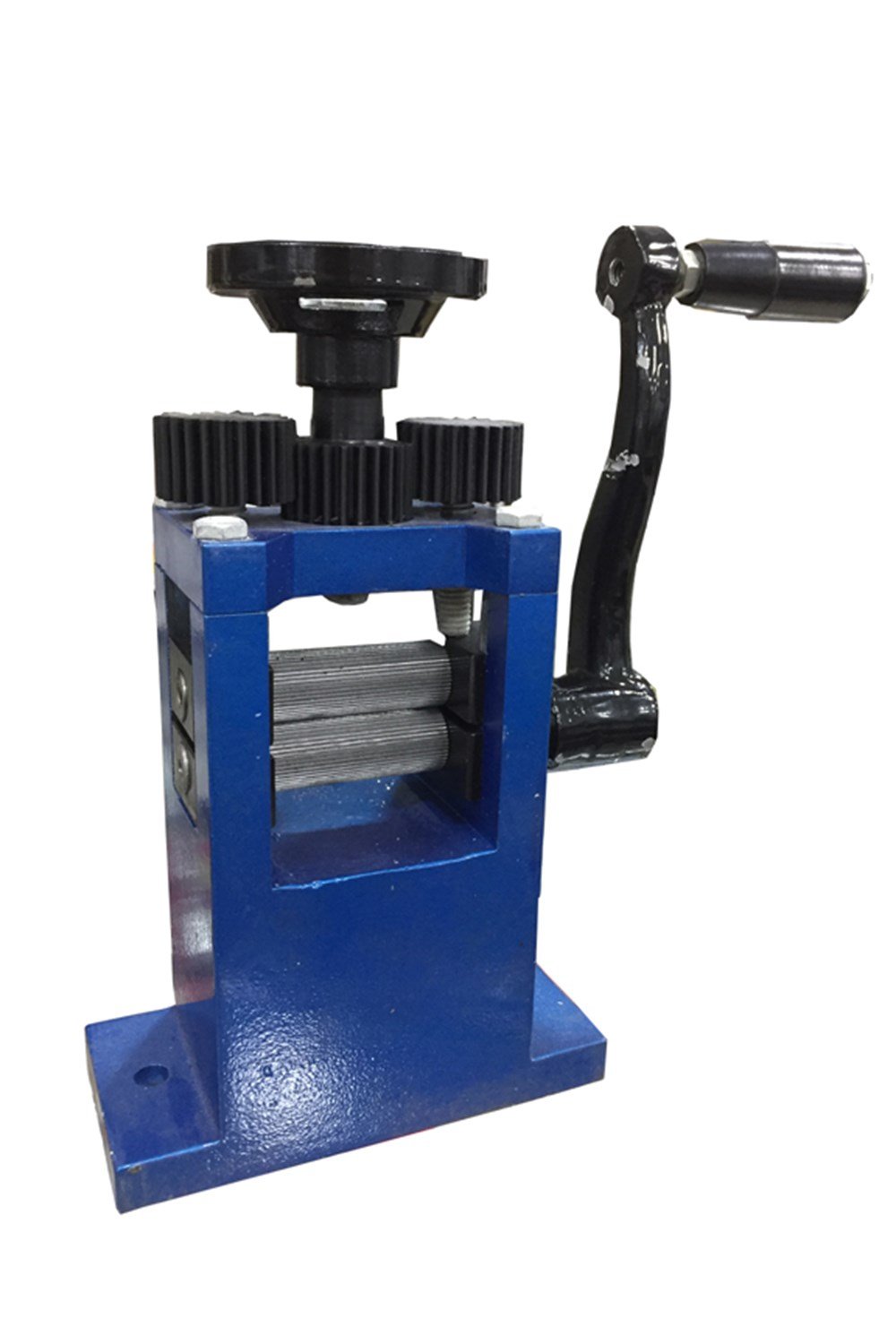 Mini Zig Zag Makinası-2 Geniş Makaralı-Mavi 