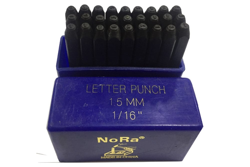 Harf Damga Seti  A-Z   1,5 mm-Plastik Kutu