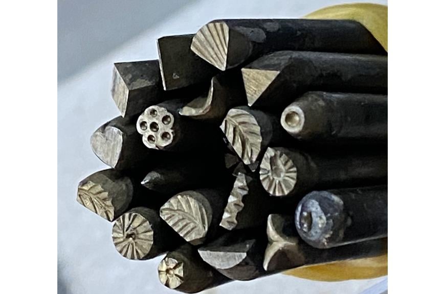 Motif Damga Seti- 20'li-3 mm Saplı