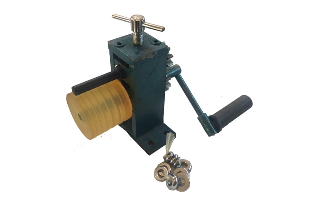 Yüzük Kıvırma Makinası-Kollu+Kanallı Plastik