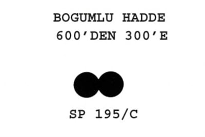 SP 195/C Boğumlu Hadde 600-300