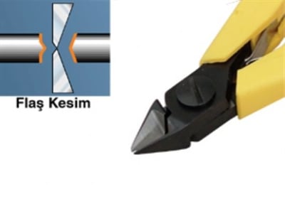 8141 Lindsröm Sarı Keski-Semi Flush Cut