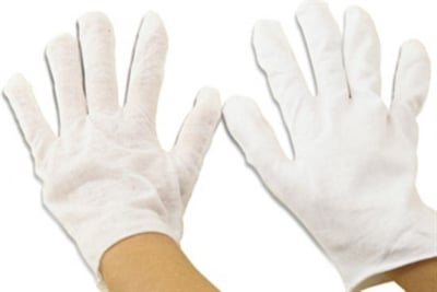 Pamuk Eldiven-Beyaz