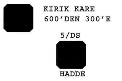 5/DS Kare Hadde       600-300