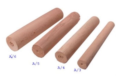 Yuvarlak Silindir Malafalar Ahşap 30/40/50/55 mm