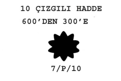 7/P/10 Çizgili Hadde  600-300