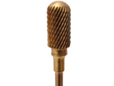 Karbayt Freze-Round Silindir-Fine-7 mm-Titanyum Kaplı