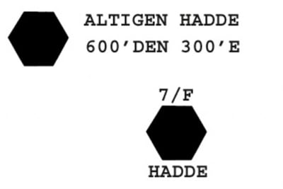 7/F Altıgen Hadde  600-300