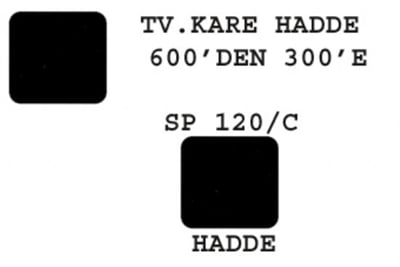 SP 120/C Kare Hadde 600-300