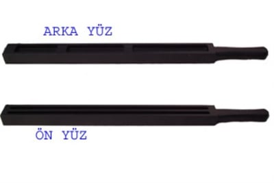 TD-02-2 40 cm 2 Kanallı Tel+Raporluk Saplı Derece