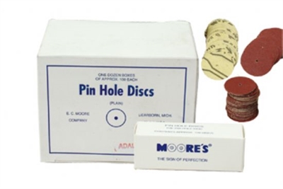 Moors Disk Zımpara -Pin Hole